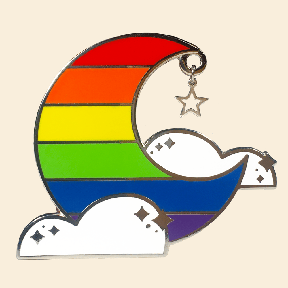 Rainbow Pride Queer Sky Pin