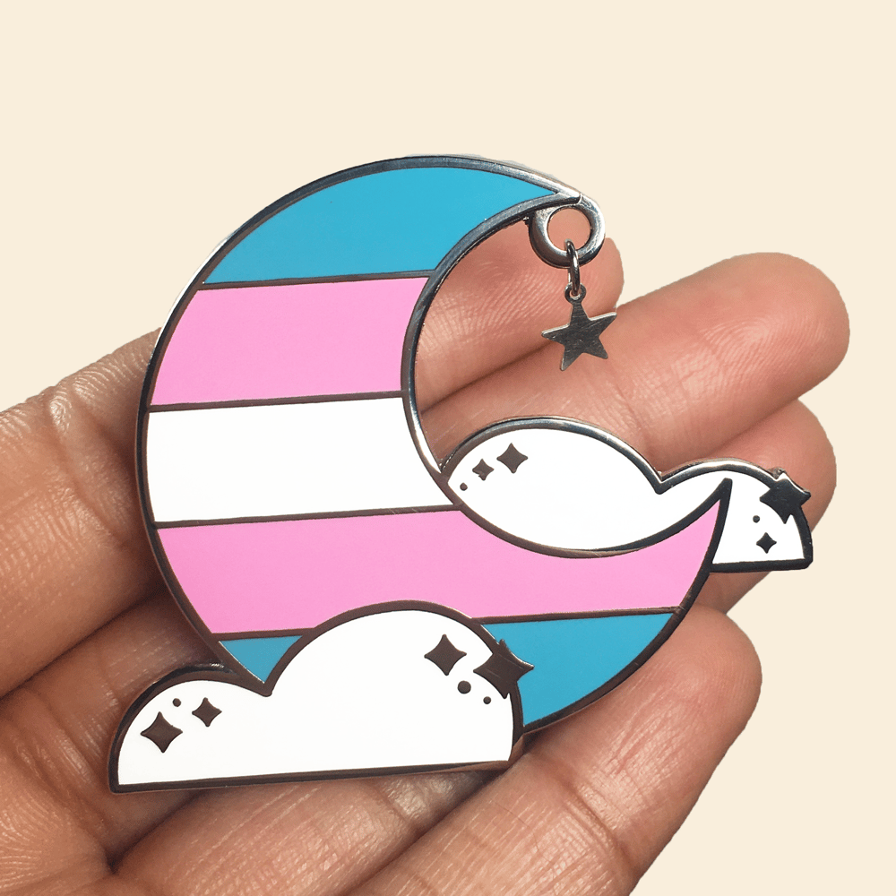 Trans Pride Queer Sky Pin