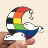 Straight Ally Pride Queer Sky Pin