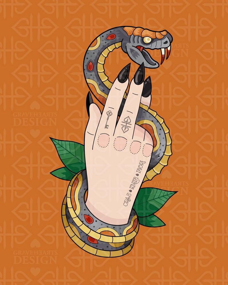 Image of The Hands That Thieve 8x10" Print