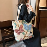 Image 1 of Baby Animals Large Cotton Tote