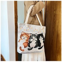 Image 5 of Baby Animals Large Cotton Tote