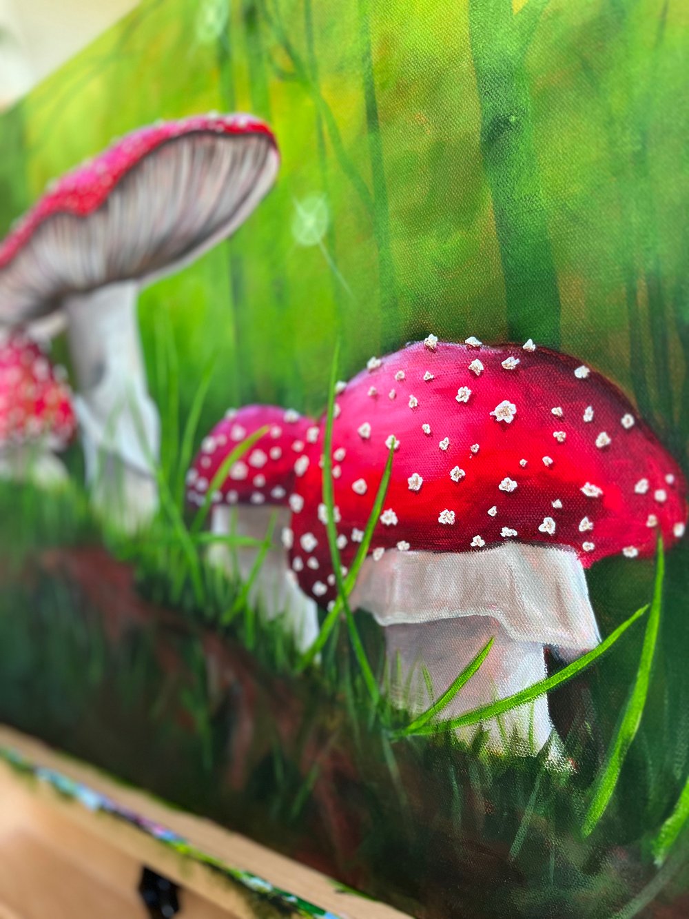 Image of “Toadstools” Original Painting