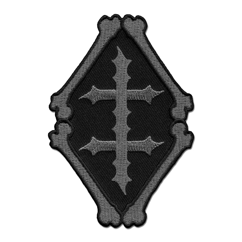 Image of Conjoined Cross Bone Patch