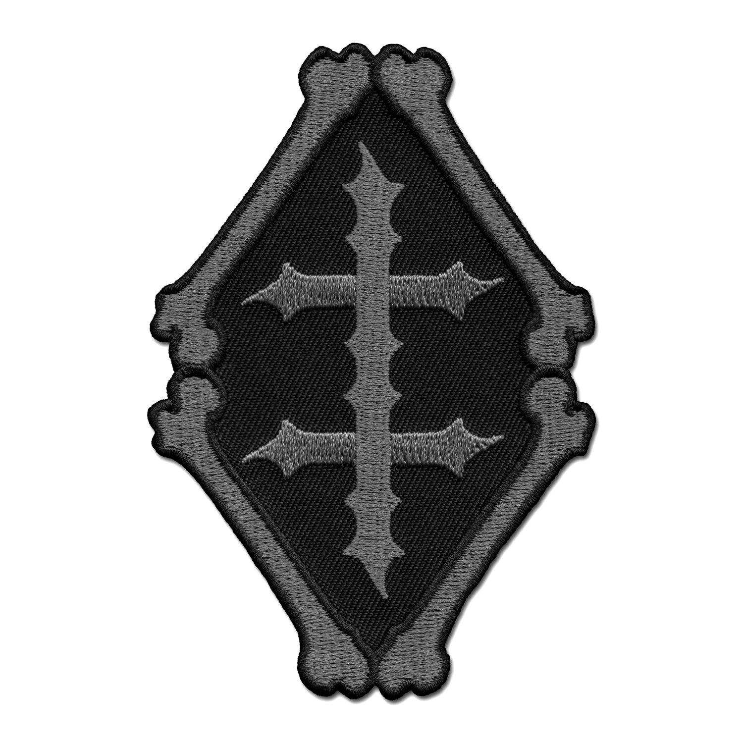 Image of Conjoined Cross Bone Patch