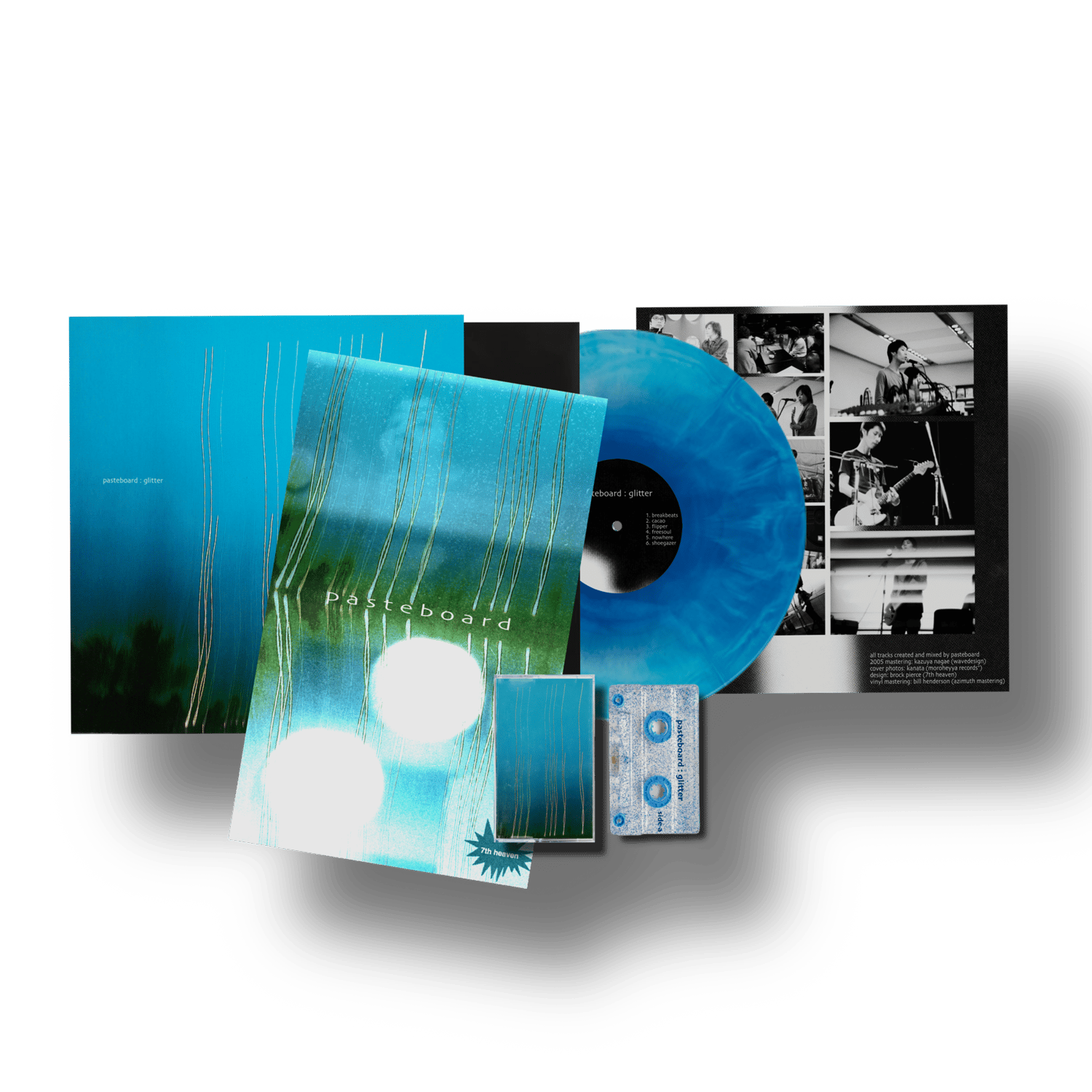 pasteboard "glitter" LIMITED EDITION BUNDLE 7th heaven