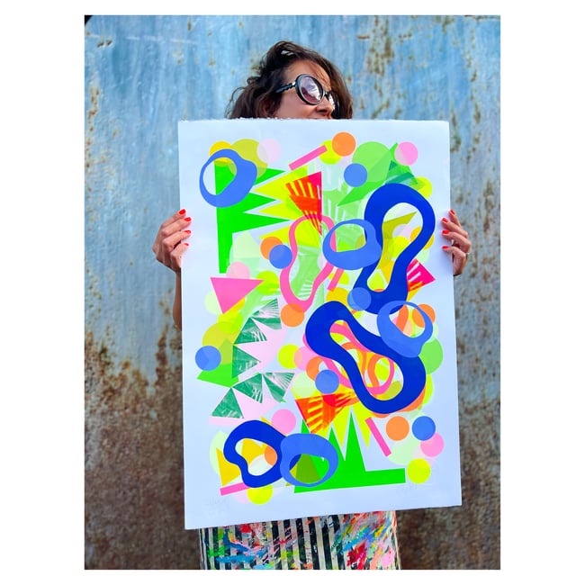 Original one of a kind screen prints