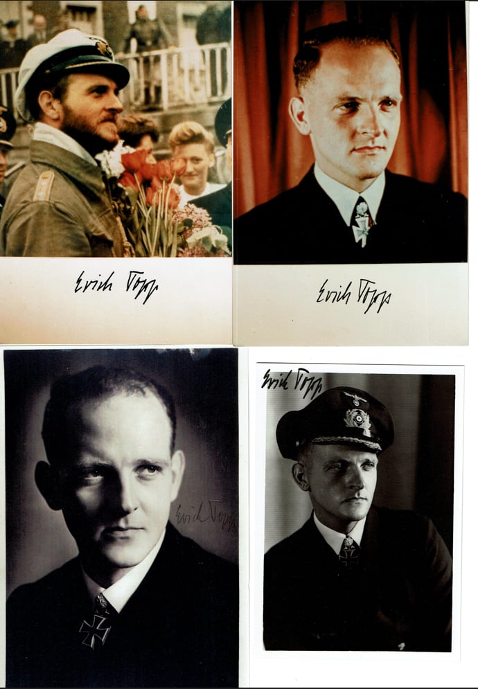 Erich Topp. Edición Especial Lobos de la Kriegsmarine + FOTO