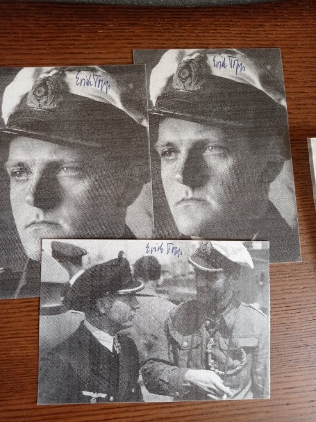 Erich Topp. Edición Especial Lobos de la Kriegsmarine + FOTO