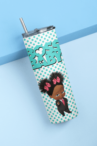 Image 2 of Boss Baby 20oz, Stainless steel, sublimation tumbler personalized