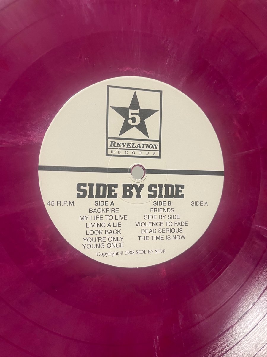 Side By Side-You’re Only Young Once…DON”T FUCK IT UP LP Generation  Exclusive Purple VInyl