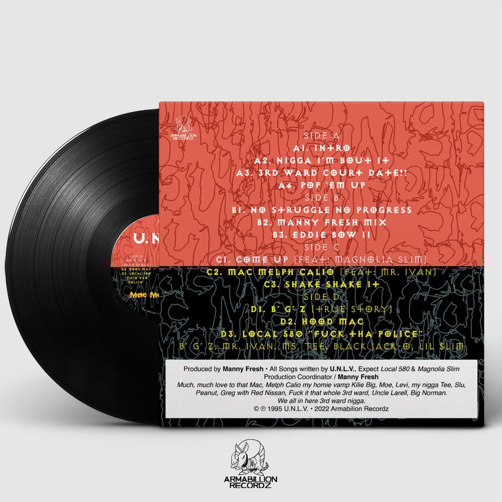U.N.L.V. Mac Melph Calio Armabillion Recordz