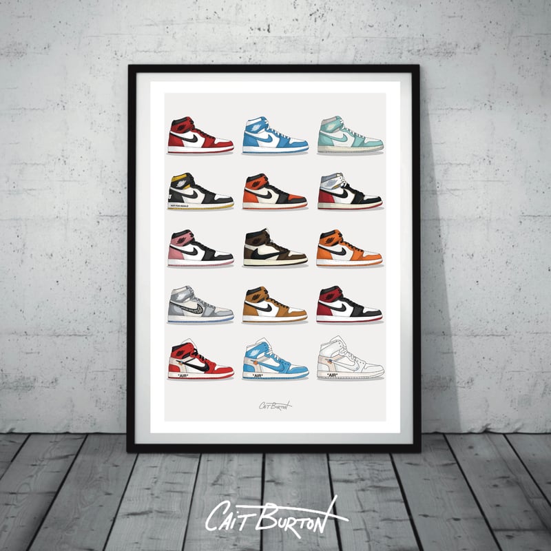 Jordan 1 collection createdbycait