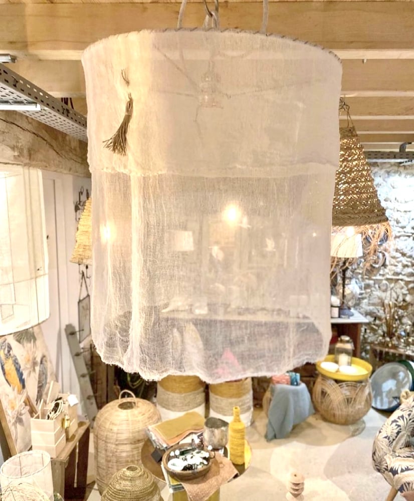 Image of Suspension souple écrue XL Chérie Chérie