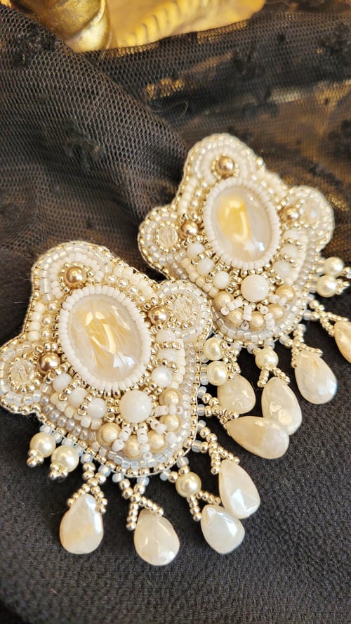 Image of Boucles d'oreilles DANCING ON THE MOON