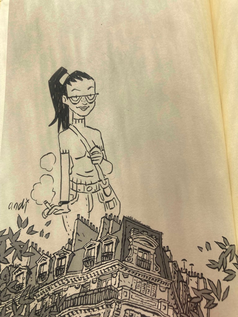 Paris sketched by andi Image 4