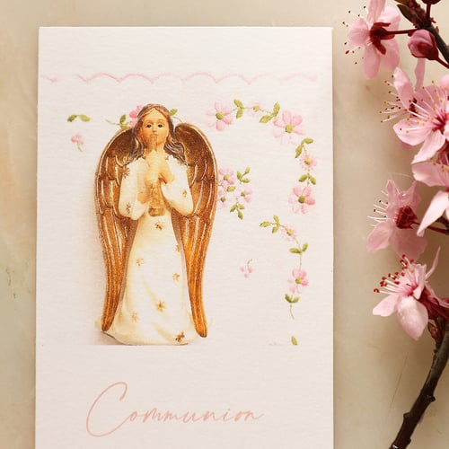 Image of Carte communion ange