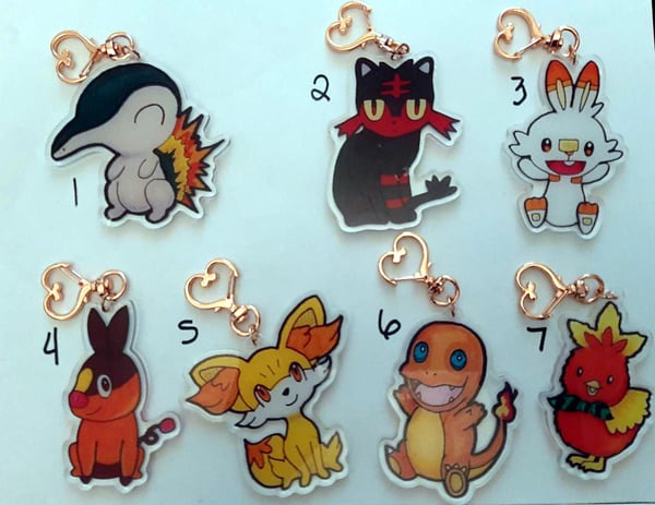 Image of Fire Type Video Game Mascots