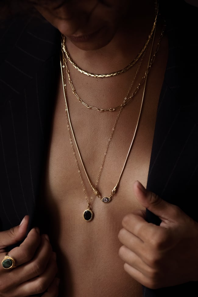 Mignonnerie Sphynx sautoir 