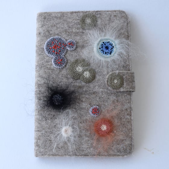 Image of Mouldy moleskine cover