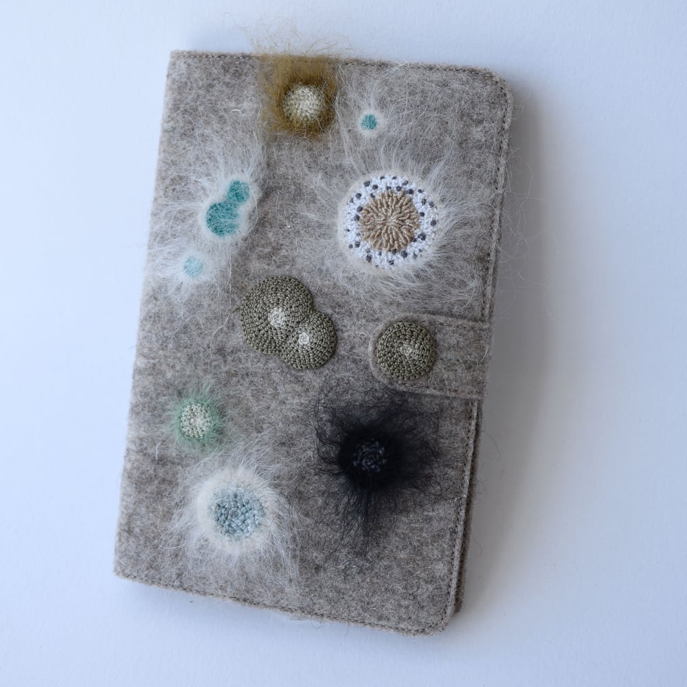 Image of Mouldy moleskine felt cover