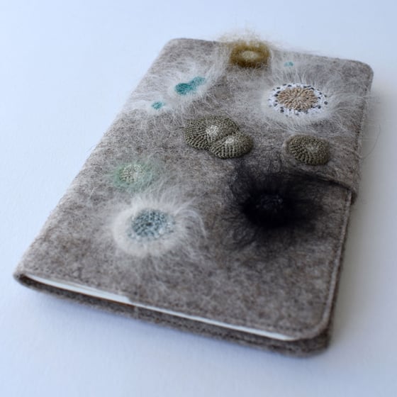 Image of Mouldy moleskine felt cover