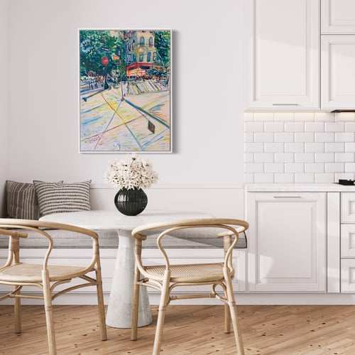 Image of Grove Street oil on canvas