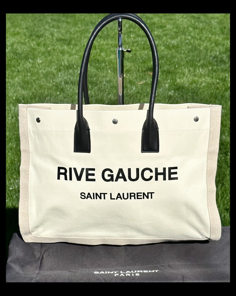 Image of Saint Laurent Rive Gauche Tote 