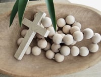 Image 3 of Large Love Beads - CROSS