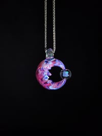 Image 1 of Mixed color moon with spinning opal 💜