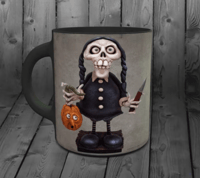 Image 1 of Wednesday Skelly Mug