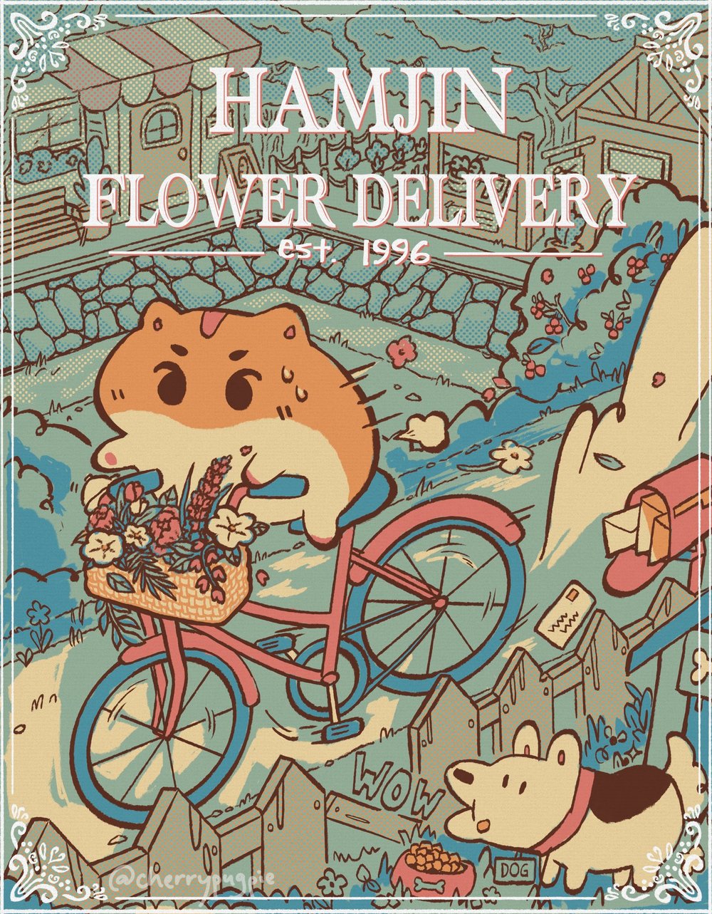 Hamjin Flower Delivery Hoodie