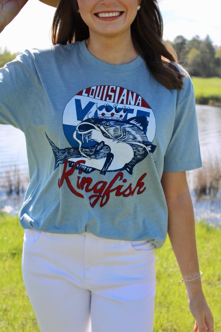 Image of Adult Louisiana Kingfish Tee 