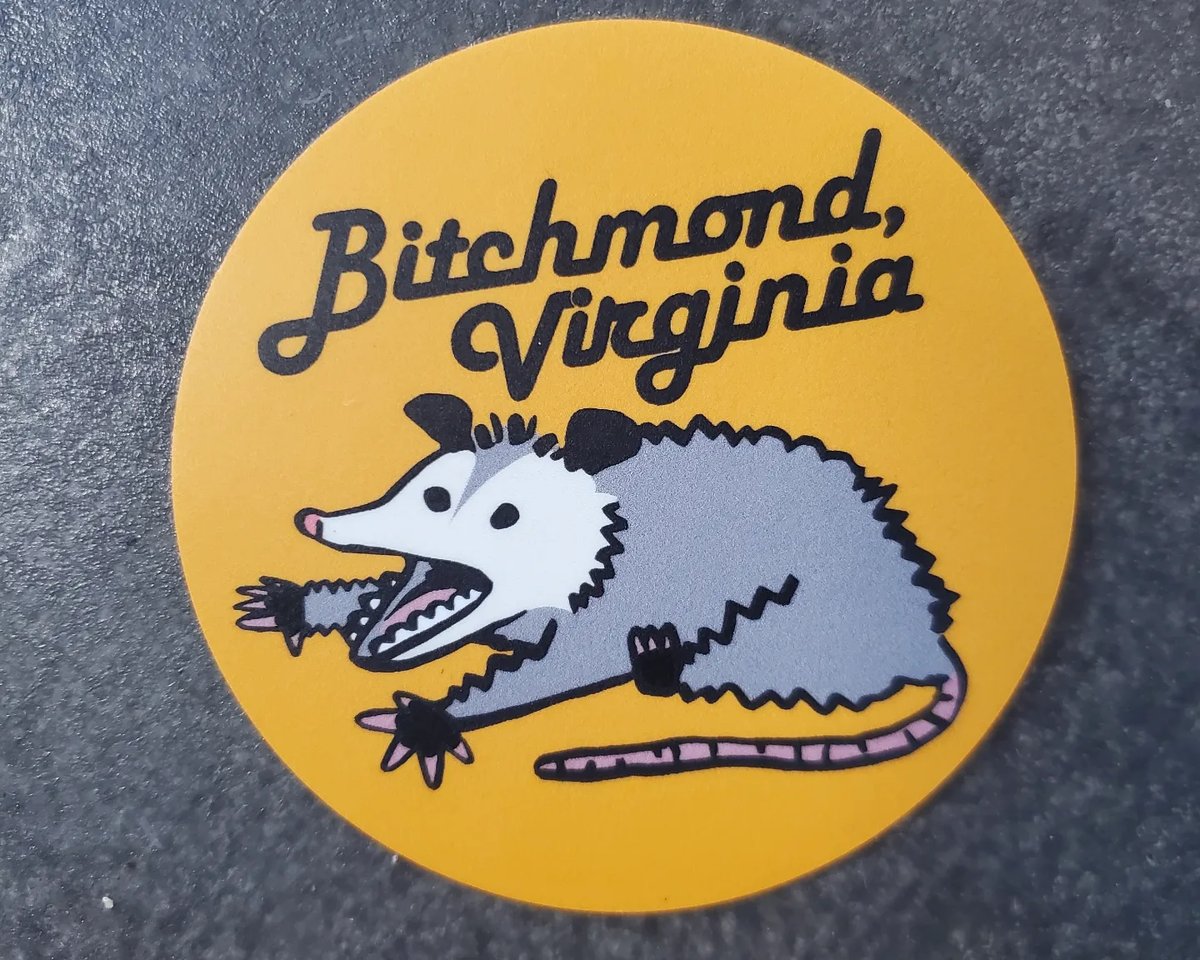 Bitchmond Sticker - Round