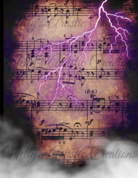 Image 3 of Printable Digital Prints - Musical Set 1