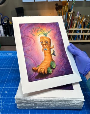 Image of "Carrot Foot"  Giclee Print  Signed -   Limited Edition of 100