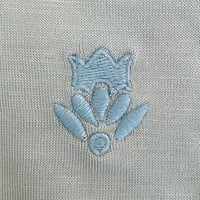 Image 5 of Phuncle Cropped Merino Turtleneck - Duckegg Blue