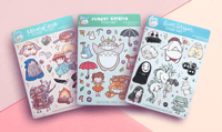 Image 2 of MOVING CASTLE STICKER SHEET | WATER RESISTANT VINYL STICKER