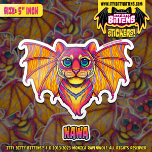 Nawa (BITTENS) - Sticker (5" inch)