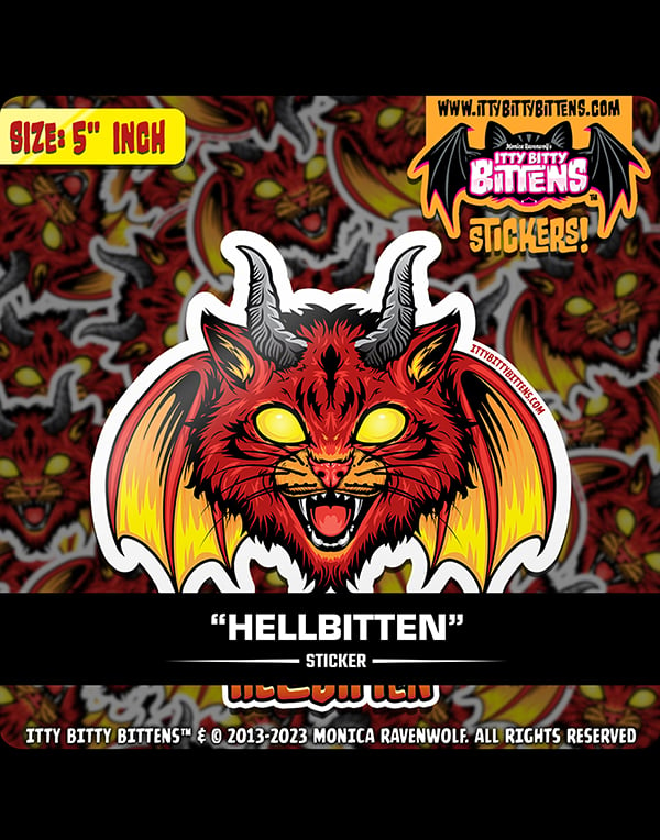 Hellbitten (BITTENS) - Sticker (5" inch)