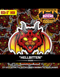 Image 1 of Hellbitten (BITTENS) - Sticker (5" inch)
