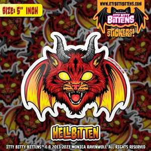 Hellbitten (BITTENS) - Sticker (5" inch)
