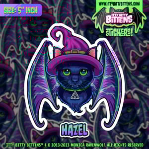 Hazel (BITTENS) - Sticker (5" inch)