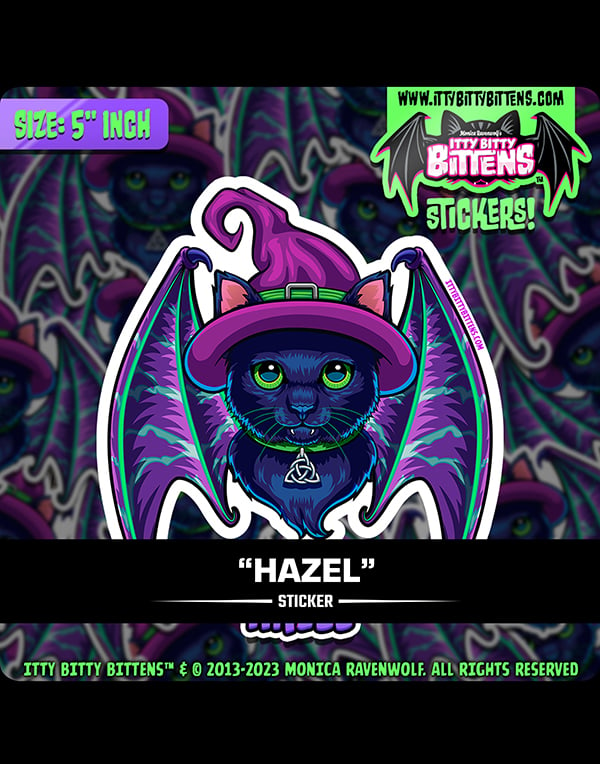 Hazel (BITTENS) - Sticker (5" inch)