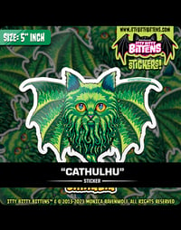 Image 1 of Cathulhu (BITTENS) - Sticker (5" inch)