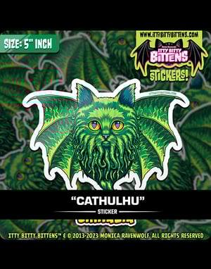 Cathulhu (BITTENS) - Sticker (5" inch)
