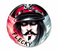 Image 2 of  NEW “FLECKY” BADGES TWIN PACK “FREE P&P”