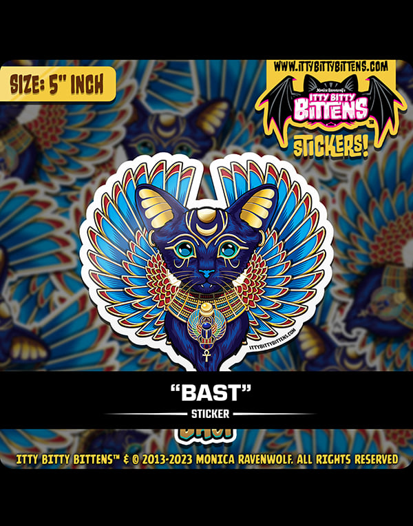 Bast (BITTENS) - Sticker (5" inch)