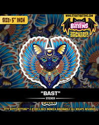 Image 1 of Bast (BITTENS) - Sticker (5" inch)