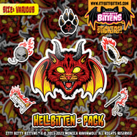 Image 2 of Hellbitten (BITTENS) - 6 Stickers Pack (Various)